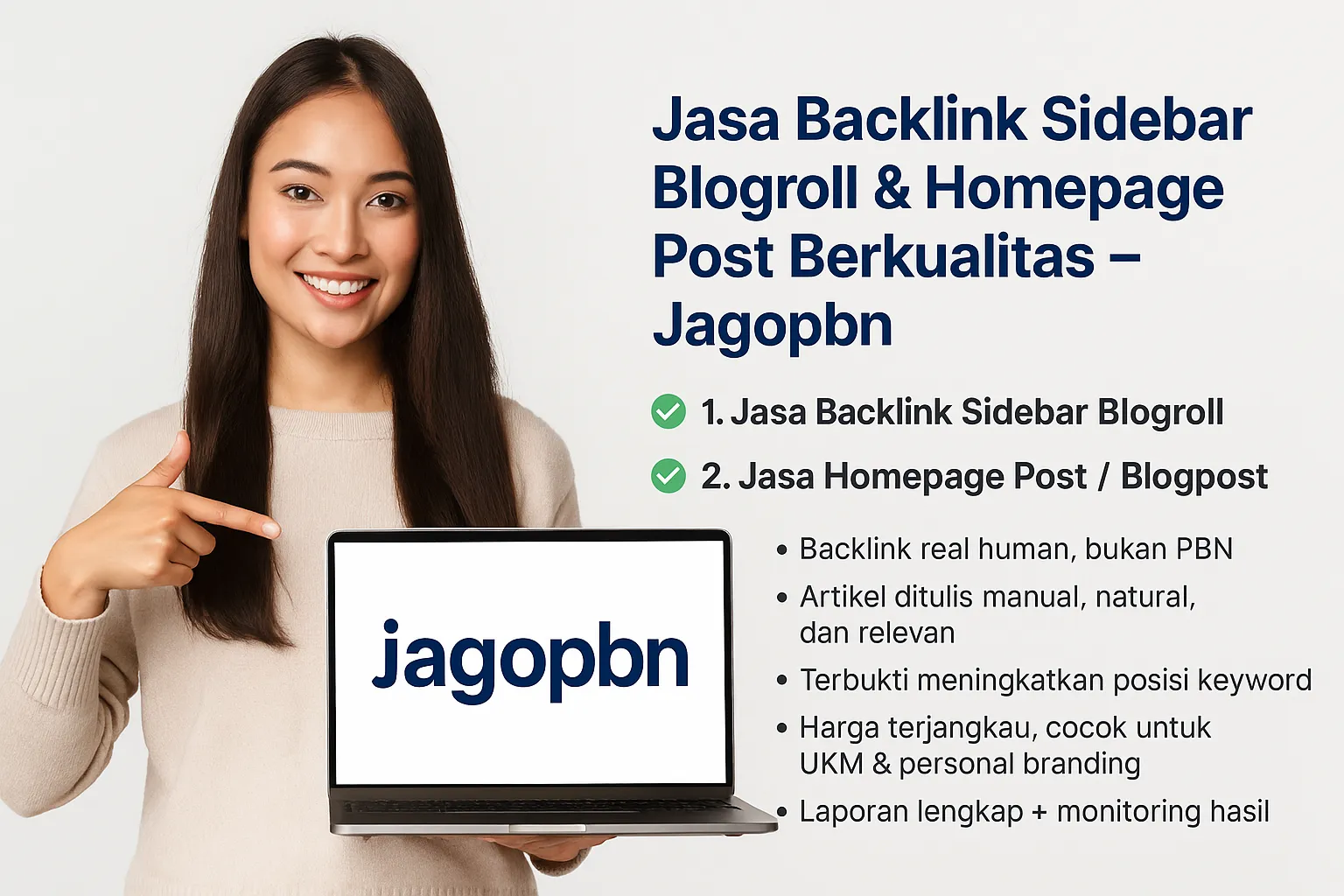 Jasa Backlink Sidebar Blogroll & Homepage Post Berkualitas � Jagopbn