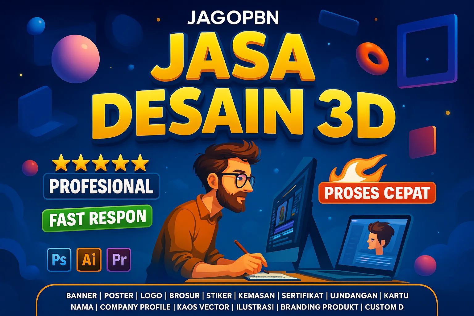 JASA DESIGN BANNER PROFESIONAL BERKUALITAS HD 